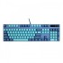 Rapoo V500 PRO USB Mechanical Gaming Keyboard Cyan Blue